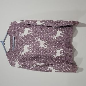 Abercrombie and Fitch soft reindeer sweater S